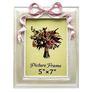 Imagem de Porta-retratos JANDERART Vintage 13x18cm com frente de vidro