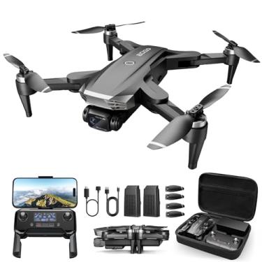 Imagem de LAKSAKI Drone GPS com câmera para adultos 4K, retorno automático para casa, motor sem escovas, Follow Me, transmissão FPV 5G, drones quadricóptero RC inteligentes para crianças iniciantes, voo longo e