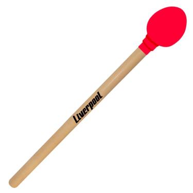 Imagem de Maçaneta P/ Zabumba Liverpool Cabeca Oval-Vermelha Za52v