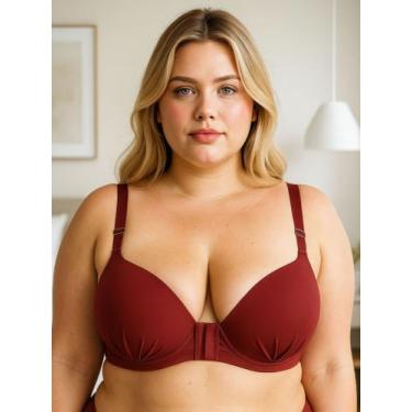 Imagem de Sutiã Plus Size Reforçado Nadador Bojão Tamanho Especial- c6 NADADOR -