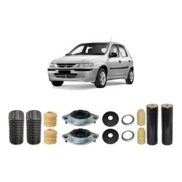 Imagem de 4 Kits Suspensão Dianteira Traseira Gm Celta 2001 2002 2003