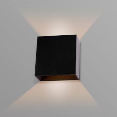 Imagem de Arandela Astral Multi Efeito 4W 3000K Duplo Facho Preta