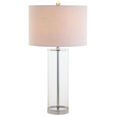 Imagem de Abajur Luminária de Mesa em Vidro Moderna Contemporânea com 73 cm de Altura para Quarto, Sala de Estar, Escritório e Estante, 110V 100W