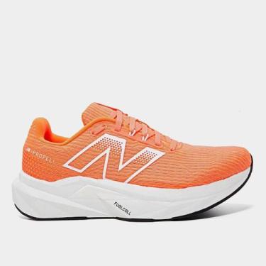 Imagem de Tênis New Balance Fuelcell Propel V5 Feminino, Laranja, 38
