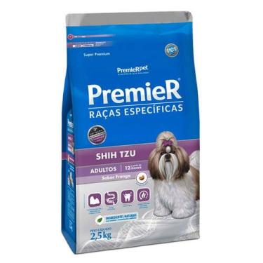 Imagem de Ração Premier Raças Específicas Shih Tzu Cães Adultos Frango 2,5kg