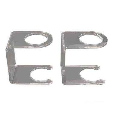 Imagem de Generic Prateleira de Exibição de Taco de Beisebol, Armazenamento Seguro Acrílico Simples e Elegante Suporte de Parede de Taco de Beisebol Construção Sólida para Estádio (Transparente)