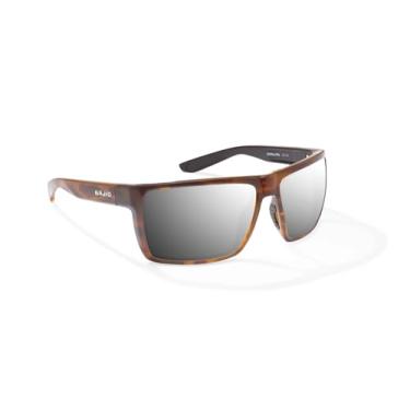 Imagem de Óculos de sol Bajio Stiltsville – Armação extragrande de envoltório completo, lentes polarizadas, dobradiças flexíveis bidirecionais, Brilho de tartaruga vintage