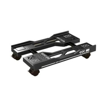 Imagem de Suporte Ajustável Para CPU Com Rodas Giratórias Carrinho Para Computad