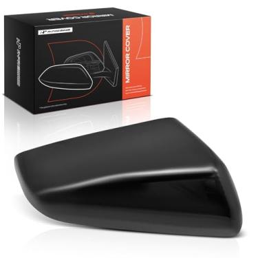 Imagem de A-Premium Tampa do espelho retrovisor do lado do passageiro - compatível com Chevrolet Equinox e GMC Terrain, 2018-2024 - Preto liso