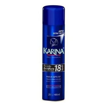 Imagem de Fixador Para Cabelos Karina Spray 400Ml Forte