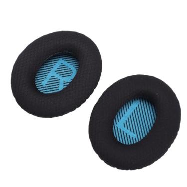 Imagem de SALALIS Almofadas de Ouvido de Reposição, Confortáveis, Respiráveis, Fáceis de Instalar, para QC35 QC35 II QC25, Desempenho de Som Aprimorado para Som Verdadeiro, para Sound Link (Preto)