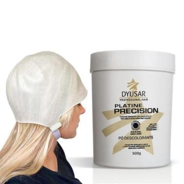 Imagem de Pó Descolorante Dyusar Platine Precision Blue 500G + Touca - Dyusar Co