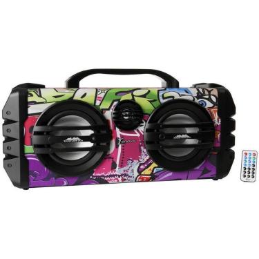 Imagem de Caixa de Som Bluetooth Lenoxx CA 445 Portátil Amplificada 250W USB-Unissex