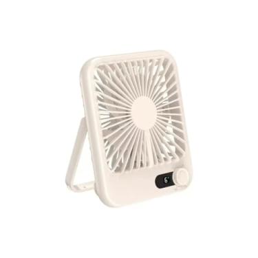 Imagem de Ventilador Clip Portátil 5 Velocidades Luminária LED(Modelo portátil)