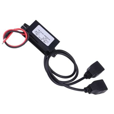 Imagem de Yosoo Health Gear Módulo Conversor de Carregador USB Duplo 3A DC 12V a 5V para Carro e Motocicleta - Adaptador de Energia de Alta Eficiência