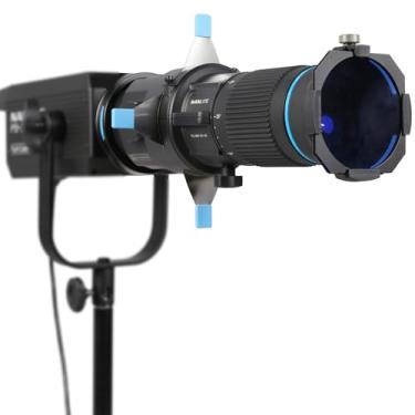 Imagem de NANLITE Bowens Mount acessório de projeção 25°-45° kit de fotografia de disparo óptico modificador de lente para Aputure Amaran 100DS/XS 200XS/DS 300C/DII/X 60D/XS Godox SL60 Nanlite Forza/FC/FS