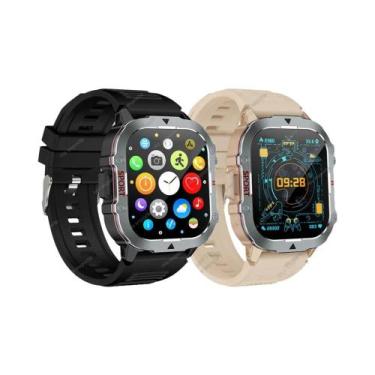 Imagem de Relógio Inteligente Militar Masculino À Prova d'Água 2025, Monitor De 