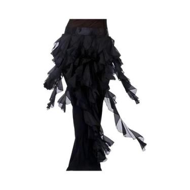 Imagem de Cinto De Saia Com Franjas De Raposa De Nove Caudas Para Dança Do Ventr