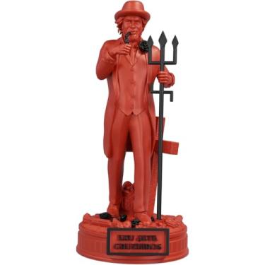 Imagem de Estátua Exu Seu 7 Umbanda Candomblé (Cor Sanguis Obscurus)