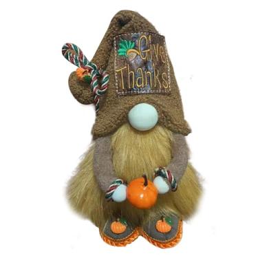 Imagem de Domary Ornamento de Gnomo de Pelúcia para Férias, Decoração Macia Anjo, Natal, Ação Graças, Casa, 15 Polegadas, Multicolorido (#8)