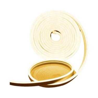 Imagem de Fita LED Neon À Prova d'Água 12V 2835 SMD 120 LEDs/M Branca Azul Rosa 