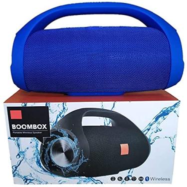 Imagem de Caixa de Som Boombox Bluetooth 40W Portátil | Rádio FM, Bateria 10.000mAh, USB, SD, Aux P2, Connect+