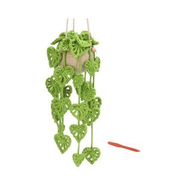 Imagem de Kit De Crochê Para Iniciantes Fenrry: Amigurumi De Plantas Penduradas 