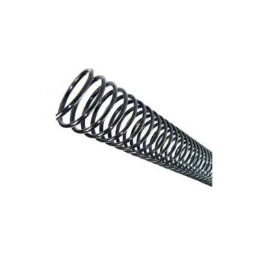 Imagem de Espirais para Encadernação  Preto 23mm 140 Folhas 60 unidades