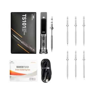 Imagem de Ferro De Solda Portátil 90W Com Temperatura Ajustável E Display OLED M