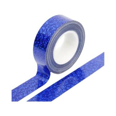 Imagem de Fita Adesiva Washi Colorida E Brilhante Com Efeito Laser Para DIY, Scr