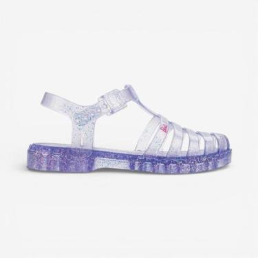 Imagem de Sandália Infantil Vidro Glitter Barbie Duo Grendene Kids, Vidro glitte
