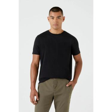 Imagem de Camiseta Oficina Reserva Pima Gola C Preto-Masculino