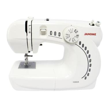 Imagem de Máquina de Costura Lançamento Modelo 1000A Janome 6 Pontos Portátil Id