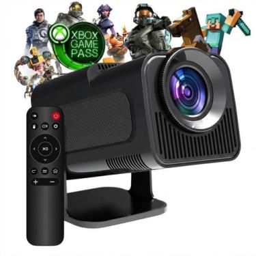Imagem de Projetor para 500 jogos do Gamepass crianças e adultos filmes muito ma