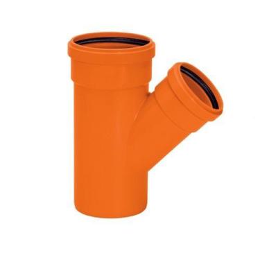 Imagem de Junção Y Silentium Dn150 150 X 150 Mm Emenda Conexão Pvc Mineralizado 
