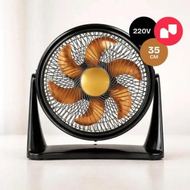 Imagem de Ventilador Circulador de Ar 35cm 127V Potente Silencioso 45W de Mesa O