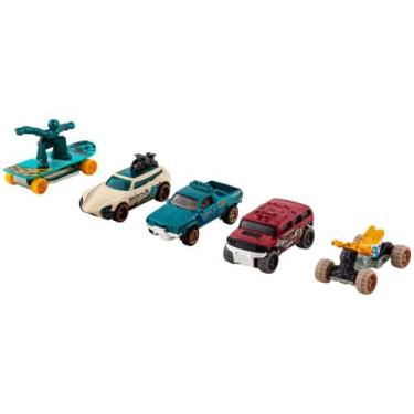 Imagem de Kit 5 Carrinhos Hot Wheels - 1806 Mattel