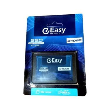 Imagem de Ssd 240gb Easy Memory Sata 3 400mb/s