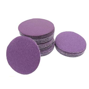 Imagem de SHENGANG 50 pacote de 2 polegadas disco de lixamento de filme roxo gancho laço 60-10000 lixa para móveis de madeira metal acabamento automotivo moagem, 2000