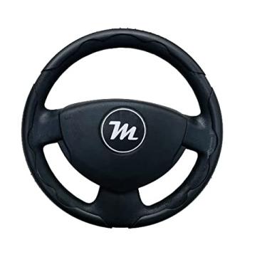 Imagem de Capa Protetora Para Volante Miollo Preta com Detalhe Preto