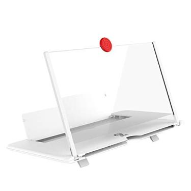 Imagem de Loijon Puxando Tipo Amplificador de Tela de Telefone Móvel Efeito 3D Tela Grande com Suporte de Mesa Tela de Telefone Dobrável para Jogo de Filme