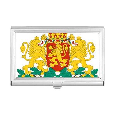 Imagem de Porta-cartões de visita com emblema nacional Sofia Bulgaria