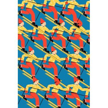 Imagem de Ski skiing slope Practice notepad Notebook| Journal for Child, Family, Friend and yourself 120 Lined pages 6 x 9 inches: 120 lined pages Note book in ... school, office, lists, teachers and diary