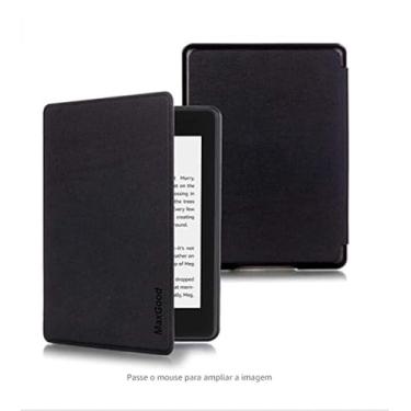Imagem de Capa Smart Case Compatível Novo Kindle Normal 11ª Ger. C2V2L3 2022-PRETO,Leve,Anti-impressões digitais,Resistente a arranhões,(Não Serve Kindle Normal 10ª E Kindle Paperwhite 11ª)