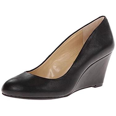 Imagem de Jessica Simpson Sapato feminino Sampson bico redondo salto plataforma, Preto elegante, 41
