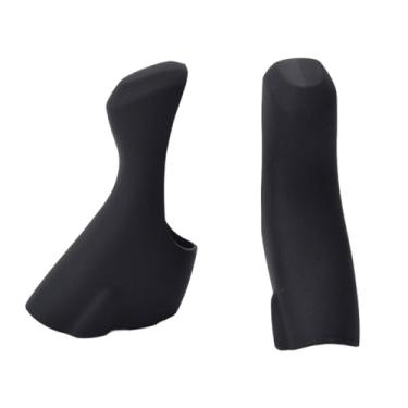 Imagem de Generic Capas de alavanca de bicicleta, capas de freio de bicicleta, 1 par/preto, Fosco 4700 5800 6800