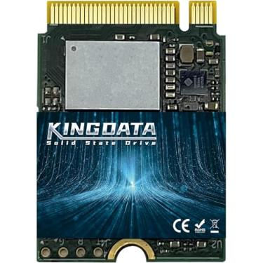 Imagem de KINGDATA SSD PCIe M.2 2230 NVMe de 2 TB Geração 4.0X4 - Unidade de estado sólido interna compatível com PS5, Steam Deck, Microsoft Surface, Ultrabook, laptop e desktop (2TB, M.2 2230 NVMe 4.0)