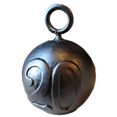 Imagem de Lulu Decor Batente de porta decorativo de ferro fundido, rolha pesada de 3,6 kg, peso de porta elegante para casa, escritório, cozinha, pátio, segurando portas abertas com segurança (nº 20)