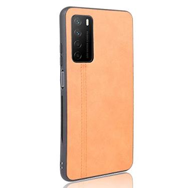 Imagem de Capa para celular Huawei Honor Play 4 Capa de celular Rugged Shield 360° Proteja seu telefone capa de couro liso para Huawei Honor Play 4