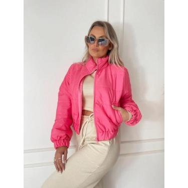 Imagem de Jaqueta puffer curta - AKINE, M, Rosa